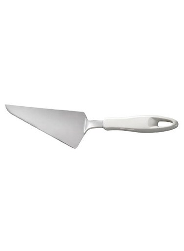 Cake Server 28cm - White &amp; Silver, Elegant and Durable Dessert Tool