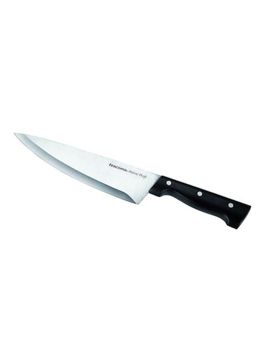 Stainless Steel Cook’s Knife – Black/Silver, 29.57 x 2 cm, Sharp & Durable Blade