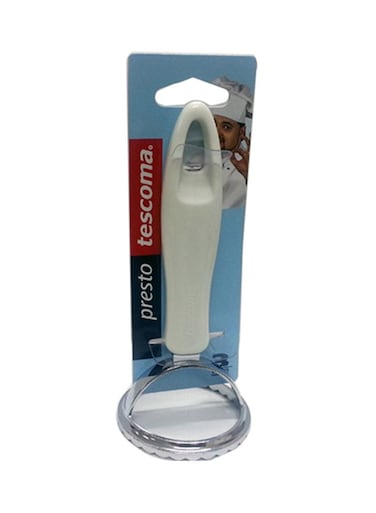 Presto Ravioli Cutter – White/Silver, Easy Grip Pasta Dough Cutter