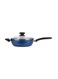 Eco Presto 24cm Fry Pan with Lid – Non-Stick, Blue Finish, Ideal for Everyday Cooking