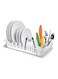 Drainer and Tray Kit – White, 48.5x29.5x9.5 cm, Compact Dish Drying Solution