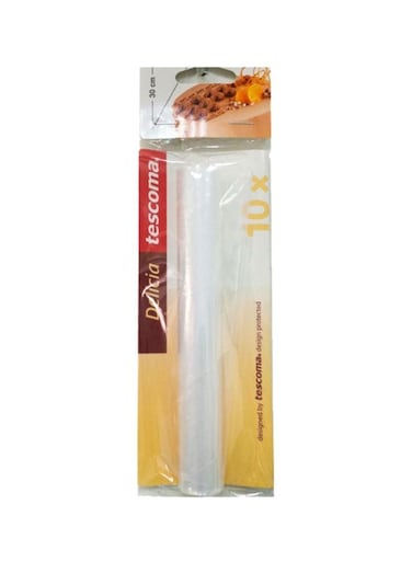 10-Piece Delicia Decorating Bag Set &ndash; White, 30 cm Reusable Icing Bags