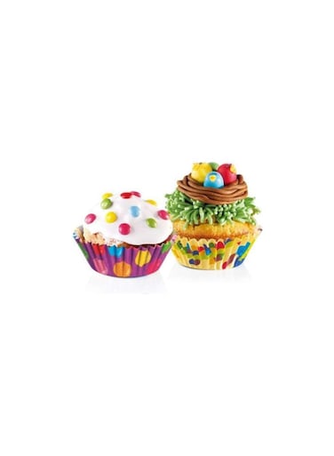 Delícia Assorted Baking Cups for Children – 6 cm, 60 Pcs, Fun Designs, 21 x 11 x 3.2 cm