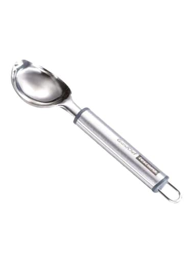 Ice Cream Scoop Grandchef Silver &ndash; Durable Stainless Steel, 21.2x2.6x4.9 cm, Ergonomic Handle