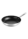 Frying Pan Silver/Black &ndash; Non-Stick 36 cm Pan for Everyday Cooking