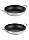 2-Grip Frying Pan Set Silver &ndash; 32 cm Non-Stick Cookware