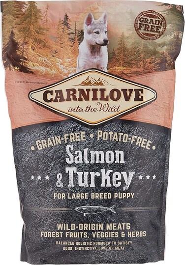 Carnilove Salmon &amp; Turkey for Puppies 1.5kg