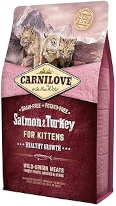 Carnilove Salmon &amp; Turkey for Kittens 2kg