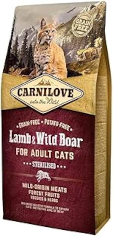 Carnilove Lamb &amp; Wild Boar for Adult Cats 2kg