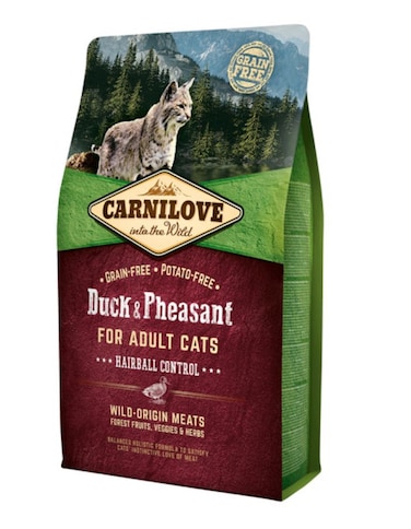 Carnilove Duck &amp; Pheasant Adult Cat Food 6kg   Grain-Free Formula