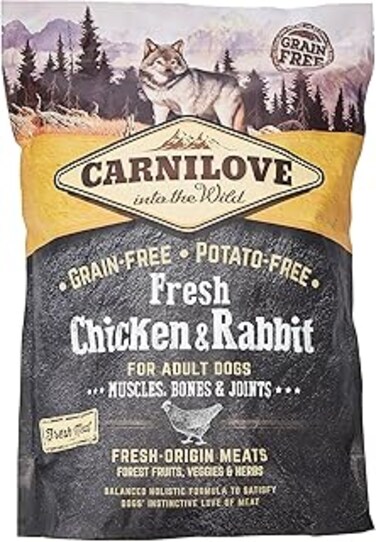 Carnilove Fresh Chicken &amp; Rabbit for Adult Dogs 1.5kg