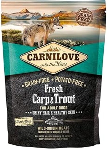Carnilove Fresh Carp &amp; Trout for Adult Dogs 1.5kg