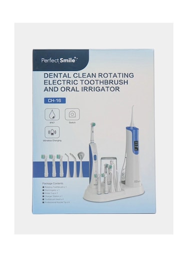 2 in 1 set, irrigator and electric toothbrush