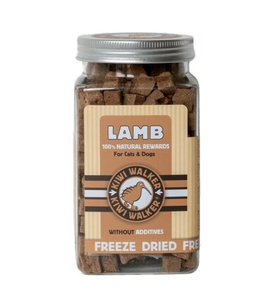 Kiwi Walker Freeze Dried Lamb Snack for Cats &amp; Dogs