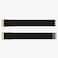 Soft Wristband with Luxe Accessories Comfortable with Whoop 4.0 Device, Stylish &amp; Affordable Replacement Band Strap, Soft Stretchy Fabric Strap Band with Gold Accessories  BLACK
