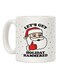 Get Holiday Hammered Printed Coffee Mug White/Red