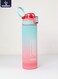 900ml Sports Drinking Water Bottle with Secure Latch One Touch Lockable Lid and Carry Handle on Lid - BPA-Free, Leak-Proof Lid, Eco- Friendly, Plastic, Reusable Water Tumbler for Adults and Kids in School, Office, Daily Hydration, Gym, Fitness, Outdoor, Sports and Travel, 30oz Bottle