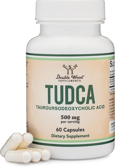 Double Wood Supplements TUDCA Liver Support Supplement (60 Capsules, 500mg)