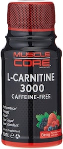 Buy Muscle Core Nutrition L-Carnitine 3000 Caffeine-Free, 60ml X 12 Units, Berry Flavor, Zero Sugar, Performance, Energy & Focus Online
