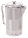 VPI003 Water Jug With Lid, Silver, H 14.4xW 26.2xD 14.4 Cm, Stainless Steel Silver 2Liters