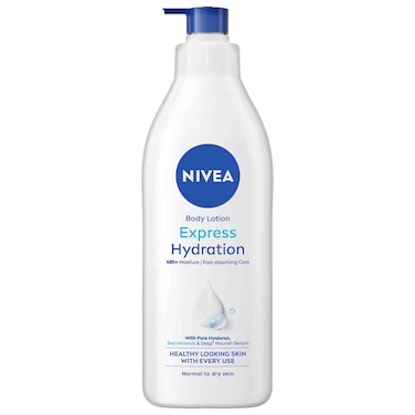 NIVEA Body Lotion, Normal to Dry Skin, Express Hydration, 400ml