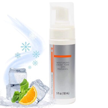 9% Panthenol Foam Spray, Vitamin B5 + Deep Moisturizing Hyaluronic Acid After Sun Care, After Tattoo Care, Hair Transplant &amp; Baby Rash Relief, 5 Oz / 150 ml