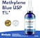 Biovitalis Solutions Actiblue+ Methylene Blue 1% : Methylene Blue ISO Certified Third Party Lab Tested 99, 9% No Formaldehyde No Alcohol No Gluten&amp;GMO(2Fl.Oz)