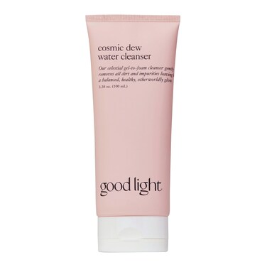 Good LightCosmic Dew Water Cleanser. Celestial Gel-to-Foam, Multi-Purpose Cleanser to Remove Impurities and Hydrate. Made with Glycerin and Hyaluronic Acid. Sensitive Skin Safe (3.38 fl oz)
