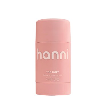 HANNI Fatty Body Moisturizer Stick with Fatty Acids, Travel Size Friendly Solid Lotion for Plumping and Hydration, Fragrance-Free and Safe for Sensitive Skin, 2.5 oz