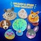 Creoos Seashell Painting Kit for Kids Arts and Crafts Toys 11 Seashells 8 Paints Canvas and Clay Craft Summer Kid Beach Activities Kits Art Set DIY Supplies Games Birthday Gifts Toys for Girls Boys