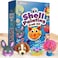 Creoos Seashell Painting Kit for Kids Arts and Crafts Toys 11 Seashells 8 Paints Canvas and Clay Craft Summer Kid Beach Activities Kits Art Set DIY Supplies Games Birthday Gifts Toys for Girls Boys