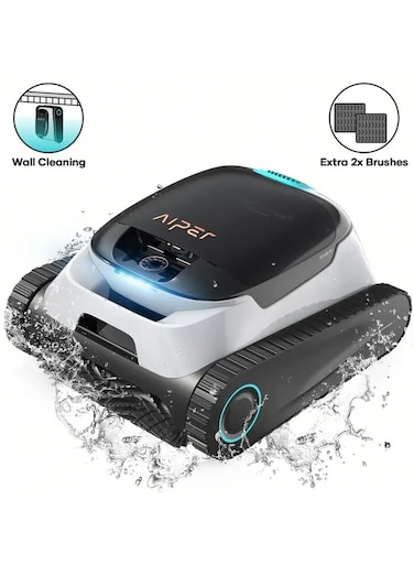 Aiper Scuba N1 Cordless Robotic Pool Cleaner for In-Ground Pools - White