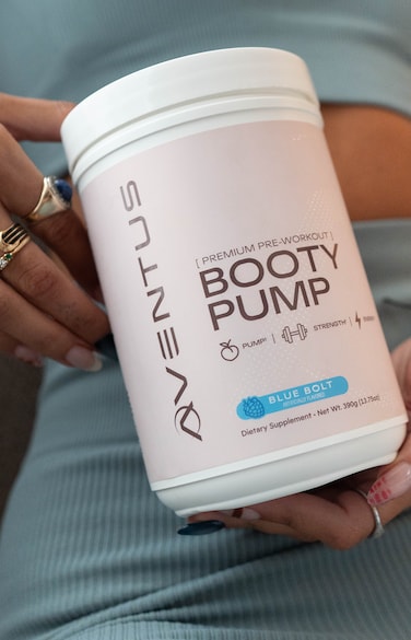 Aventus Booty Pump Pre-Workout Powder 390g Blue Bolt
