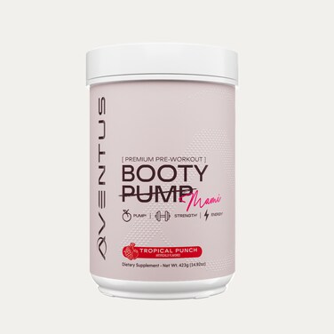 Aventus Booty Pump Pre-Workout Powder 390g Tropical Punch(Mami)