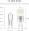 Lepro G9 LED Light Bulbs, Cool White 6000K, 3.8W 470lm LED Capsule Bulbs for Crystal Chandeliers, Energy Saving, 40W Halogen Bulbs Equivalent, Ceiling and Wall Light Fittings, Non-dimmable, Pack of 5