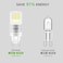 Lepro G9 LED Light Bulbs, Cool White 6000K, 3.8W 470lm LED Capsule Bulbs for Crystal Chandeliers, Energy Saving, 40W Halogen Bulbs Equivalent, Ceiling and Wall Light Fittings, Non-dimmable, Pack of 5