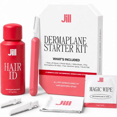 Jill Pro Dermaplaning Kit for Women with Hair Identifier SprayRazor