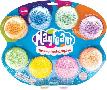Educational Insights Playfoam Combo 8-Pack: Non-Toxic, Sensory, Shaping Fun, Sensory Bin, Ages 3+
