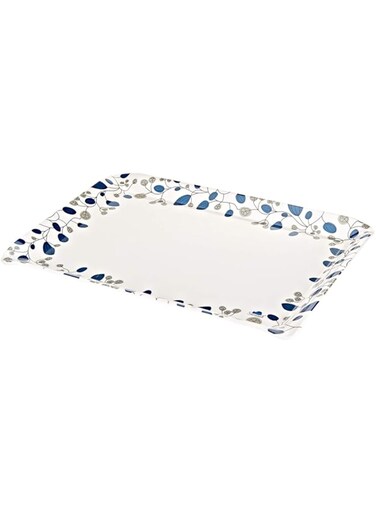 Servewell decor tray - white
