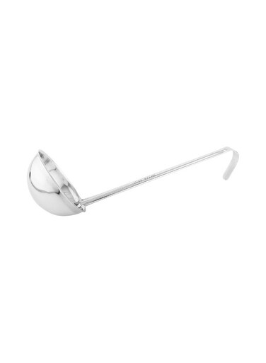 Met Lux 16 Ounce Portion Ladle, 1 Multipurpose Portion Serving Spoon - Does Not Corrode, Dishwashable, Stainless Steel Portion Control Serving Utensil, Premium