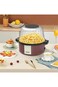 700W Electric Popcorn Maker, 2.5L Capacity, Nonstick Plate, Fast Heating, Cool-Touch,