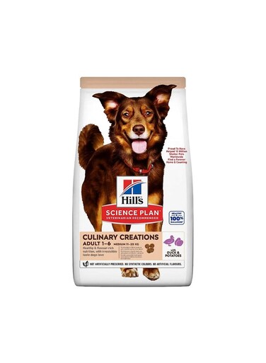 Hill's Science Plan Culinary Creation Medium Adult dog food Duck &amp; Potatoes 2.5kg