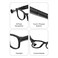 Smart Glasses with 5MP HD Camera, Bluetooth Audio &amp; Interchangeable Lenses - Wireless Video Eyewear

