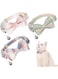 JFFYINgai 3-piece set of cat collars, with bow tie and bell, cat bow tie collar, cute lattice adjustable cat safety collar designed for kittens and some puppies