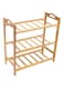 Blueberry 3 Shelf Shoe Rack 66 X 24 X 50cm Brown