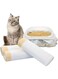 Cat Litter Box Liners, 21 Count Jumbo Extra Durable Large Drawstring Kitty Litter Pan Bags Cat Waste Litter Bags Pet Cat Supplies (36" x 18")