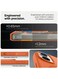 Mobcos iPhone 17 Orange Elite Ring Premium Silicone MagSafe Case for iPhone   Silky Soft Touch   Military-Grade Shockproof Protection   Strong Magnetic Compatibility   Luxury Slim Cover