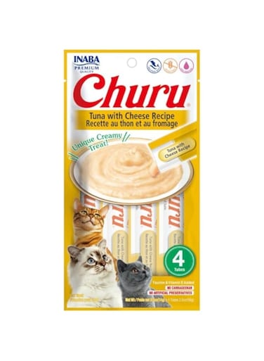 DynamicSales (India) Inaba Churu Tuna with Cheese - 56g