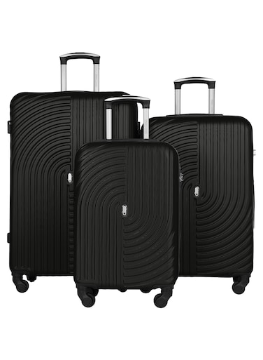 NEW ECLIPSE SET OF 3 ABS TROLLEY-BLACK