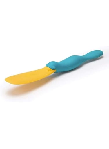 BERAM Jar Spatula, Silicone Scooper, Multi-functional Jam Spatula with Soft Rubber Scraper, Splatypus for Scooping and Scraping, Daily Use Kitchen Gadgets